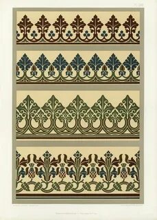 Free Public Domain Medieval pattern from The Practical Decor