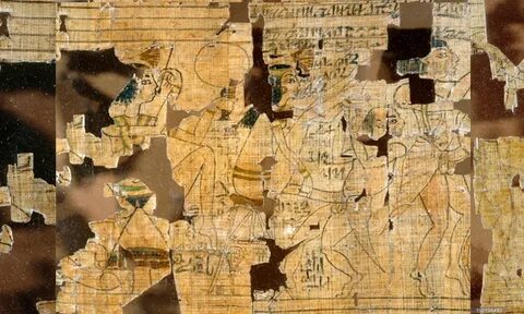 Древнеегипетский эротический папирус, который из-за неприлич