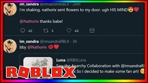 sandra and nathorix are dating...i'm confused (roblox) - You