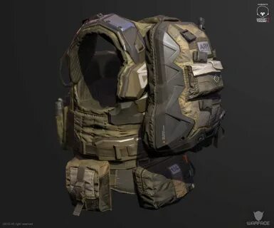 Denis Didenko - new 3d model for crytek (soldier vest)