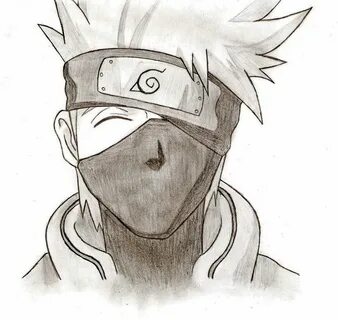 kakashi Naruto drawings easy, Naruto sketch drawing, Anime d