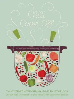 FH Chili Cook-Off Poster on Behance.