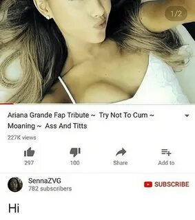 12 Ariana Grande Fap TributeTry Not to Cum MoaningAss and Ti