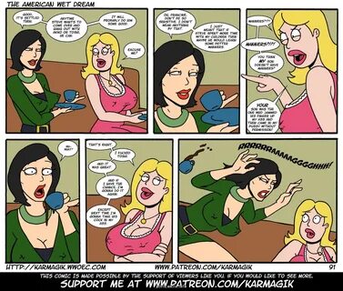 The American Wet Dream (American Dad) Porn Comics