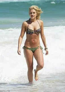 Ashley Roberts flaunts her bikini figure ahead of entering t