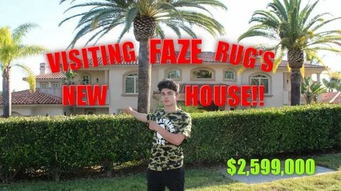 VISITING FAZE RUG'S NEW HOUSE!! - YouTube