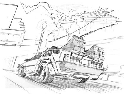 Back To The Future Coloring Pages Mclarenweightliftingenquir