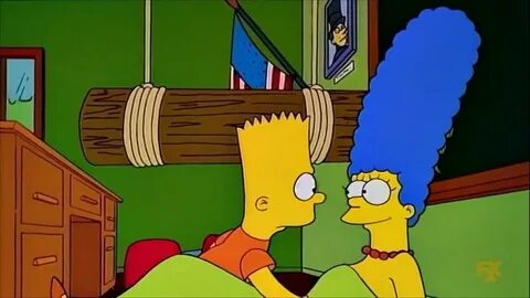 Bart saves Marge from the booby traps - YouTube