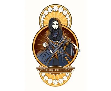 Dune tarot 2: The High Priestess St. Alia of the Knife Etsy