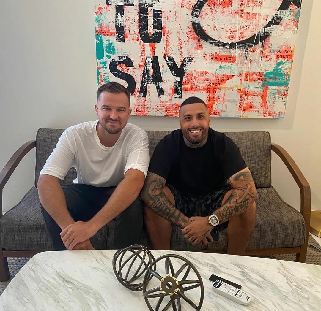 Публикация NICKY JAM в профиле Instagram: "@richwilkersonjr what a bea...