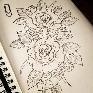 rose and heart tattoo designs - Google Search Tattoos, Flowe