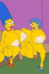 Luann Van Houten and Marge Simpson Huge Penis Sex Nipples Ti