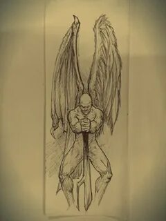 Half Angel Half Demon Drawing at GetDrawings Free download