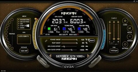 New Update and Skin for EVGA Precision XOC v6.1.14 is live t