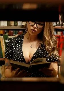 Keep an eye on the shy book reader... wearing glasses...She just might surp...