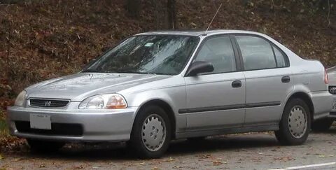 Slammed 1998 Honda Civic Hatchback