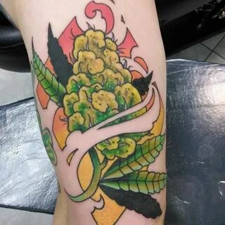 65 Marijuana Tattoo Designs - Body Art Guru