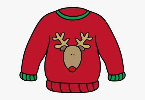 Ugly Sweater Clipart Transparent - Holiday Sweater Clip Art 