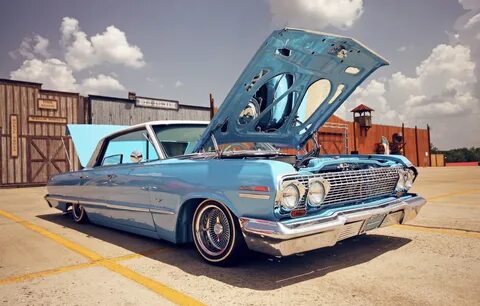 Обои стиль, Chevrolet, капот, день, lowrider, шевроле, usa, 