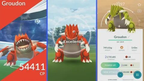 COMO CAPTURAR SHINY GROUDON POKEMON GO COMO CAPTURAR POKEMON