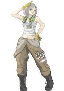 Safebooru - 1girl brown eyes clothes around waist combat boo