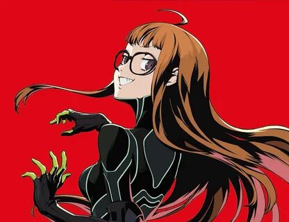 Oracle All-Out Attack portrait (unused) Persona 5, Persona 5