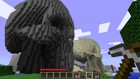 Giant skull Minecraft Map