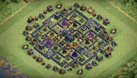 The Best TH9 War Base & Trophy Base Layouts Review Clas