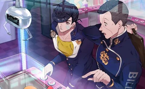 all male bandage black hair higashikata josuke jojo no kimyo