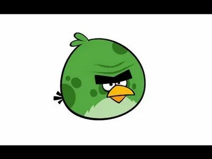 Como desenhar o Grande Pássaro Verde de 'Angry Birds Space' 