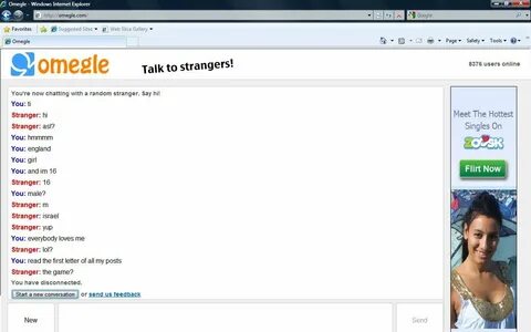 omegle meets the game