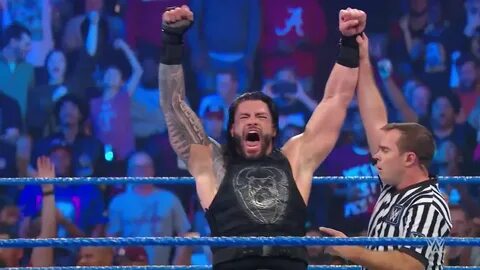 WWERomanReigns picks up the hard-fought victory over RealRob