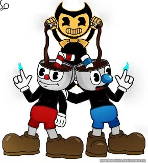 Cuphead Mugman And Bendy 14 Images - Pin On Cuphead And Mugm