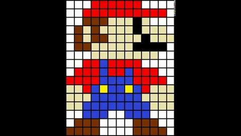 Pixel Art Grid Easy Mario Pixel Art Grid Easy Minecraft - Ju