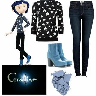 "Coraline Inspired Clothing #1" by marianagarciagr on Polyvo