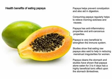 Health benefits of eating papaya Benefits of eating papaya, 