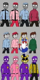 Five Fights at Freddy's - Alternative Outfits Five Nights at