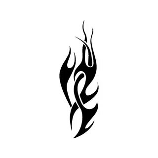 Наклейка на доску Пламя 44 (flame-44) - матовая, глянцевая, 