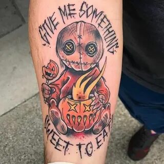 Pin on Sam Trick R Treat Tattoos