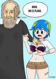 Earth chan and Galileo by lotikmac Earth-chan Know Your Meme