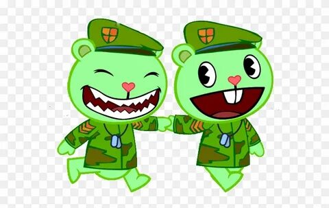 Happy Tree Friends Flippy And Fliqpy - Free Transparent PNG 