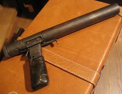 Бесшумный пистолет, использовавшийся во времена Второй Миров