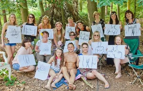 Artful Hen Parties go al fresco Life drawing classes, Hen pa