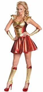 Plus Size Pepper Potts Mark 42 Sexy Costume - Iron Man Costu