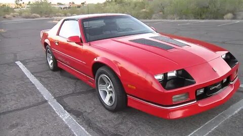 1990 Camaro IROC-Z T-Top 41,000 Original Miles - YouTube