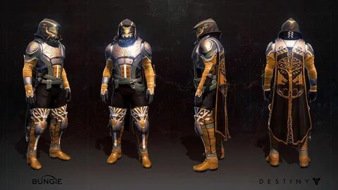 Here's some of the hunter gear I made for Destiny House 