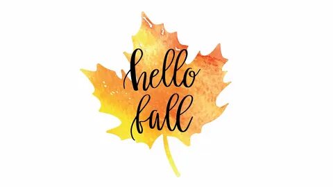 Hello Fall Desktop Wallpapers - 4k, HD Hello Fall Desktop Ba