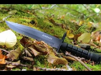 NEW! Schrade M16 / AR-15 Double-Edged M-9 Bayonet Survival K