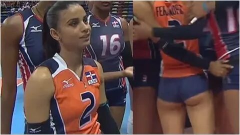 Compilation of The Gorgeous Volleyball Player Winifer Fernan