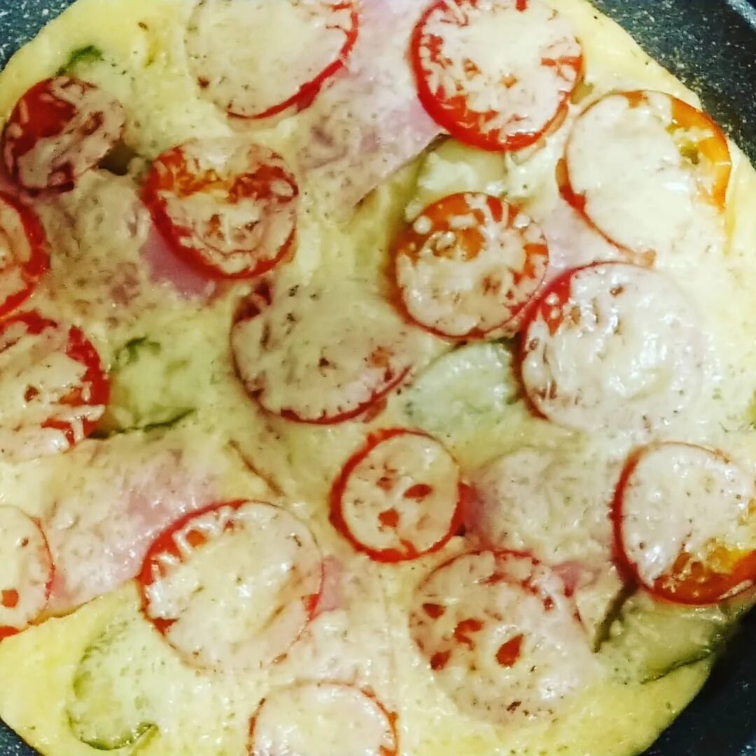 рецепт пиццы на сковороде сметана майонез яйцо мука фото 71